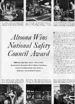 "National Safety Council Award," Page 14, 1952